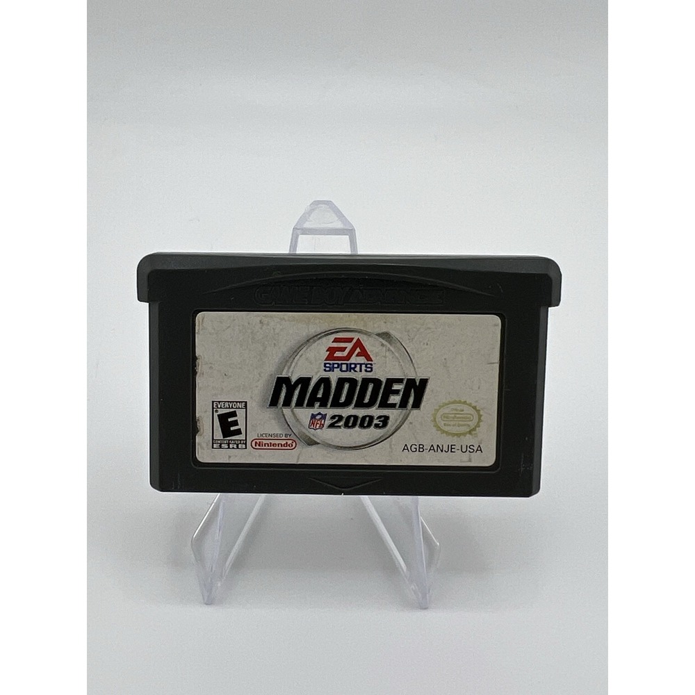 Madden NFL 2003 EA Sports Nintendo Game Boy Advance GBA Cart‎ Only Tested